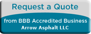 Request a Quote from BBB Accredited Arrow Asphalt LLC