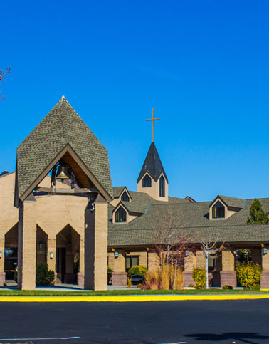 Asphalt paving for places of worship and religious buildings in Oklahoma.