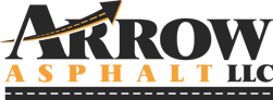 Arrow Asphalt LLC logo for asphalt paving and concrete services