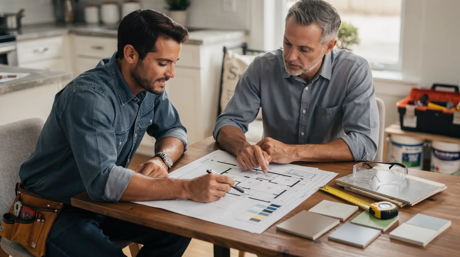 Evaluating experience and reputation, including researching companies and reviewing customer feedback, is key