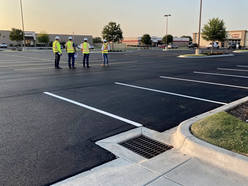 Arrow Asphalt's management team oversees every project directly to confirm the finished lot meets workmanship