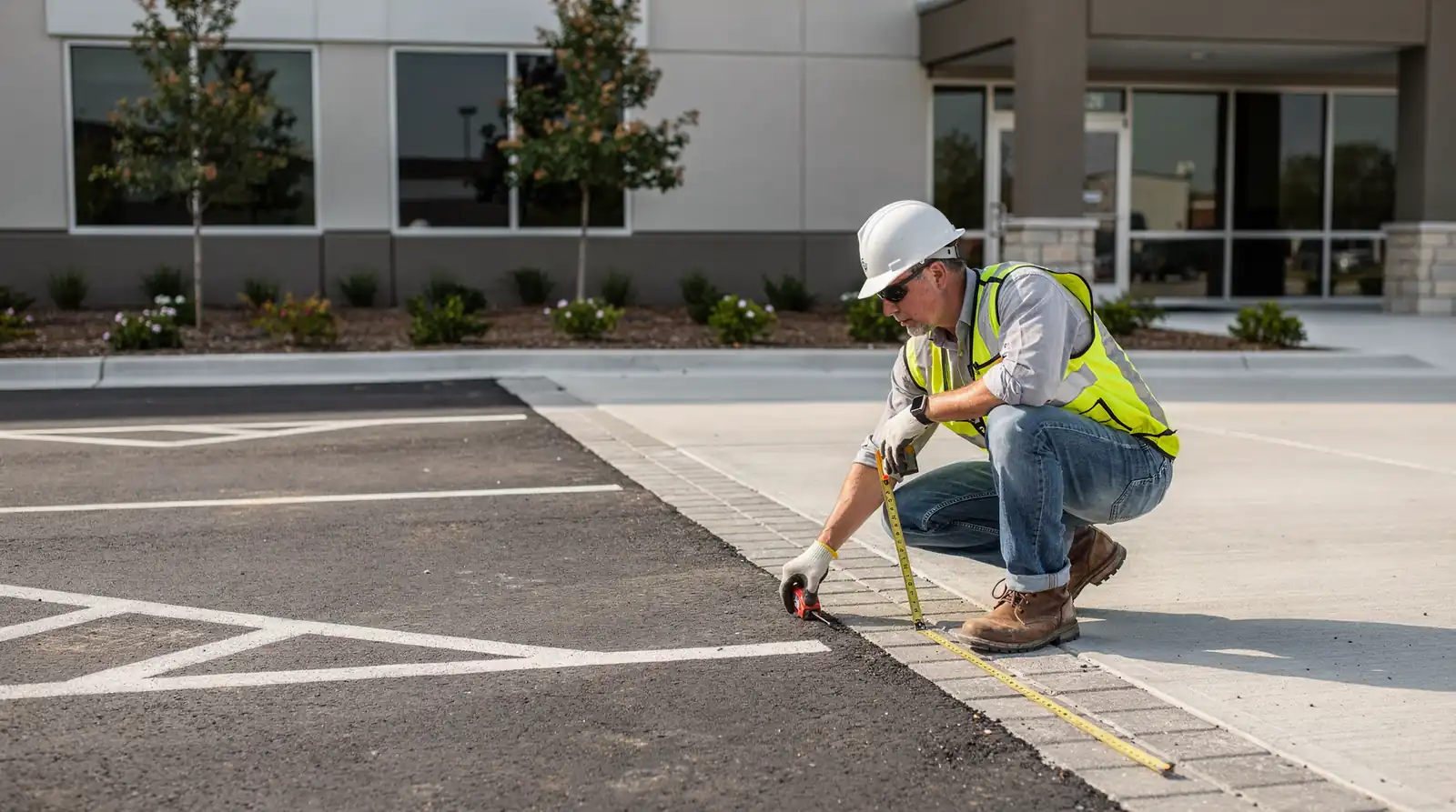 Commercial pavement solutions are meant to be reliable and durable while improving a business's curb