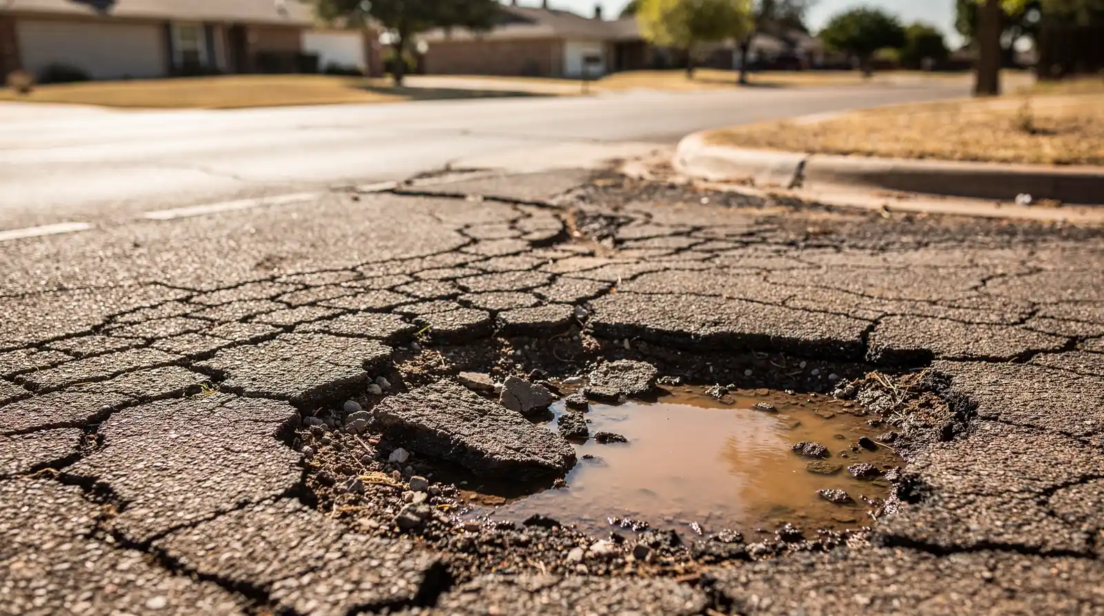 Arrow Asphalt specializes in managing paving projects through extreme temperature swings common to Oklahoma.; Extensive